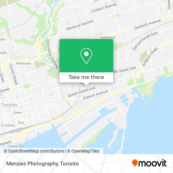 Menzies Photography map
