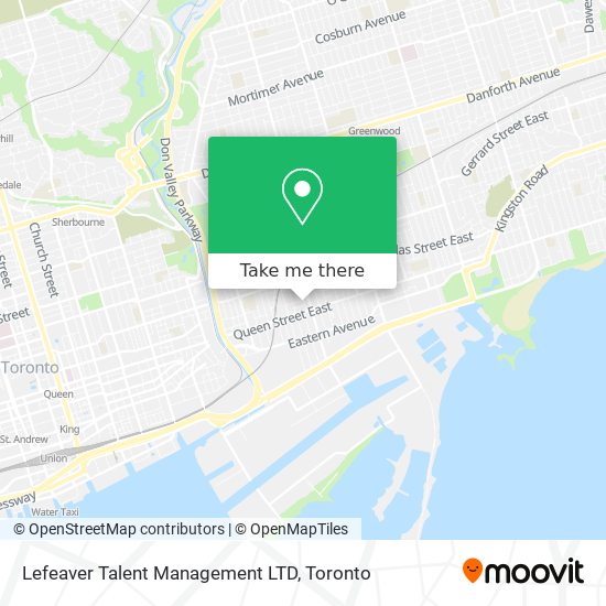 Lefeaver Talent Management LTD map