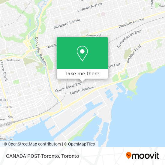 CANADA POST-Toronto plan