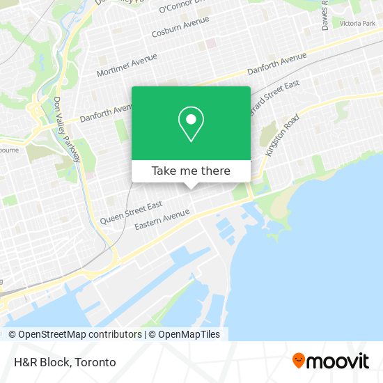 H&R Block map