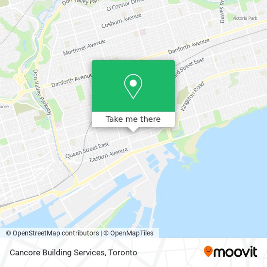 Cancore Building Services map