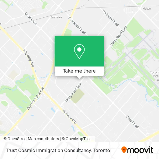 Trust Cosmic Immigration Consultancy map
