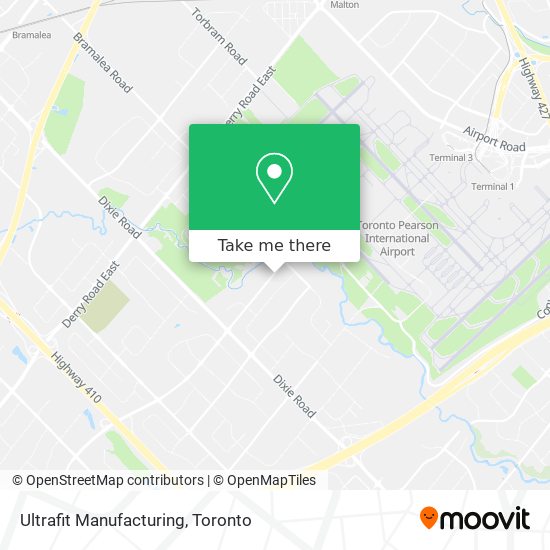 Ultrafit Manufacturing map