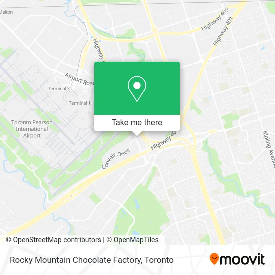 Rocky Mountain Chocolate Factory map