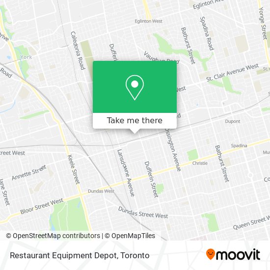 Restaurant Equipment Depot plan