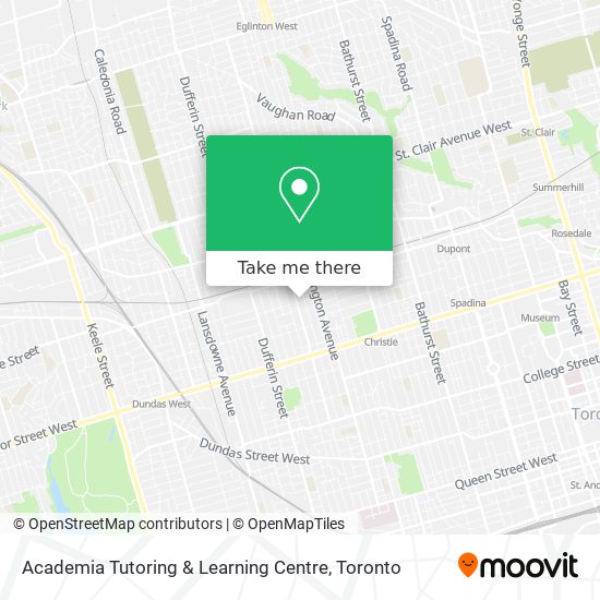 Academia Tutoring & Learning Centre map