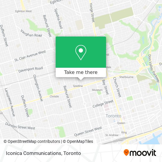 Iconica Communications map