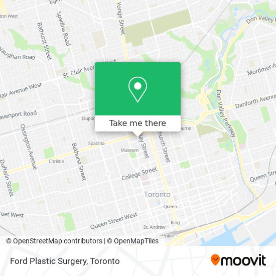 Ford Plastic Surgery map