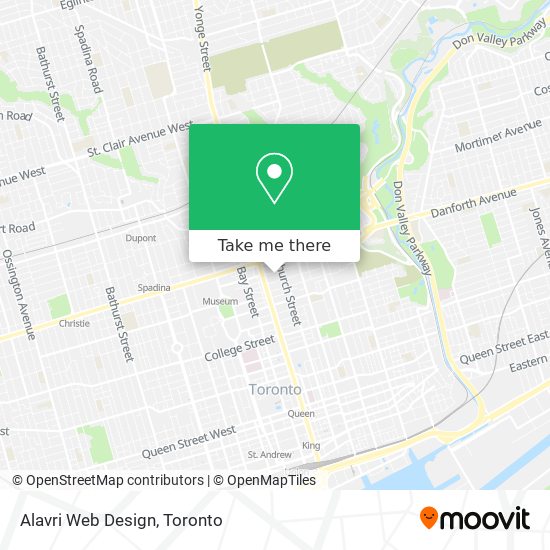 Alavri Web Design map