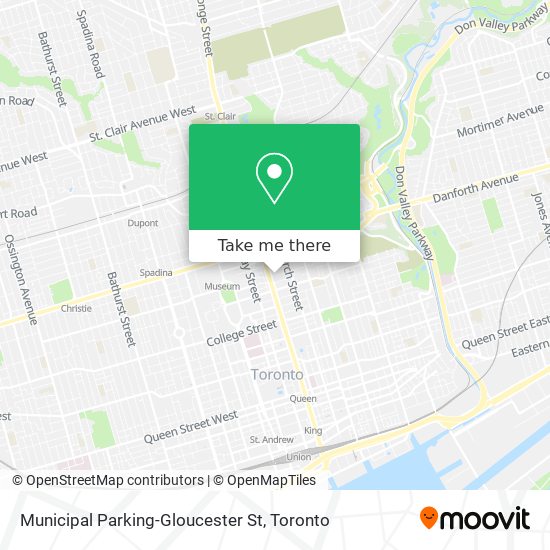 Municipal Parking-Gloucester St plan