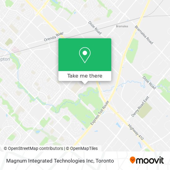 Magnum Integrated Technologies Inc map