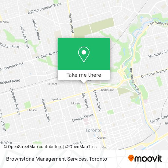 Brownstone Management Services map