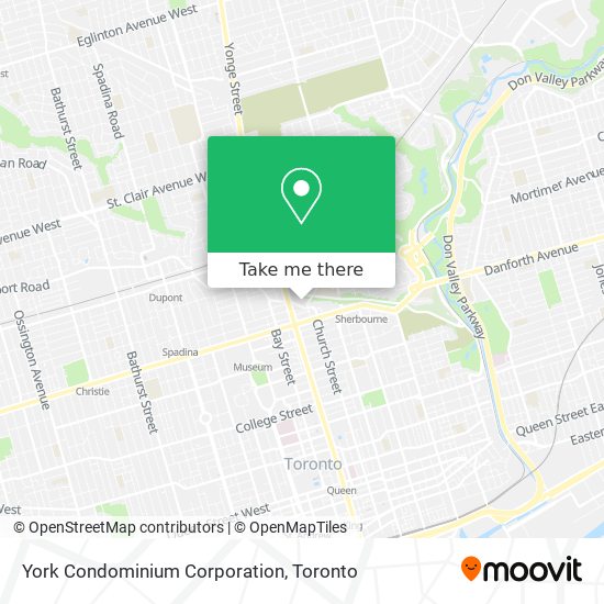 York Condominium Corporation map