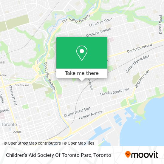 Children's Aid Society Of Toronto Parc plan