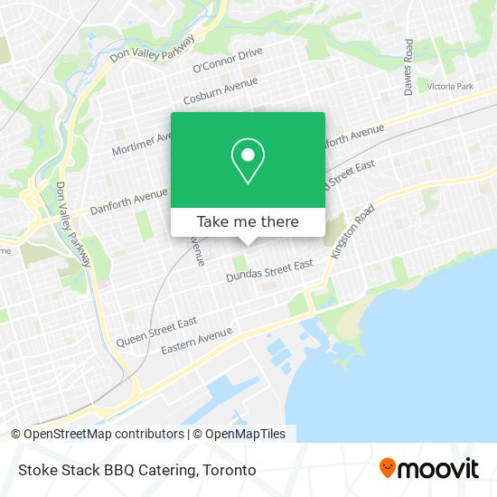 Stoke Stack BBQ Catering map