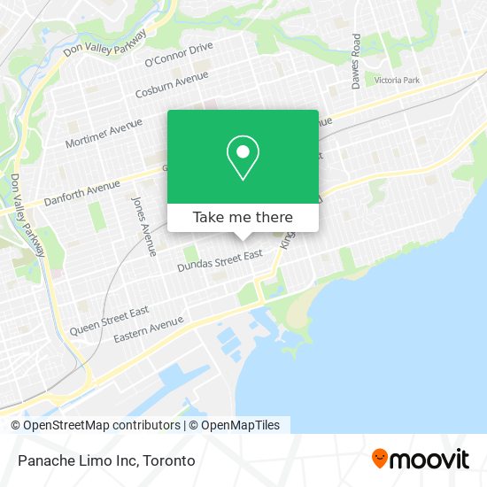 Panache Limo Inc map