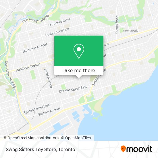 Swag Sisters Toy Store map
