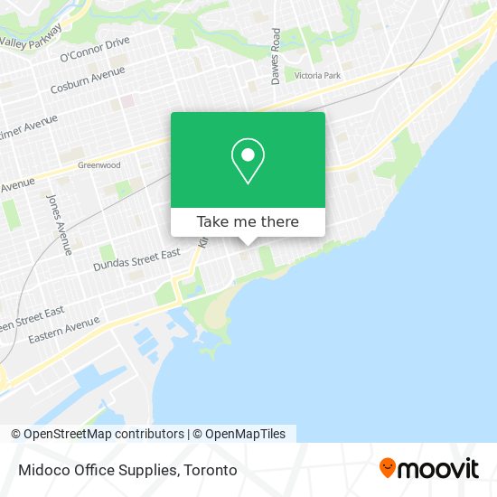 Midoco Office Supplies map