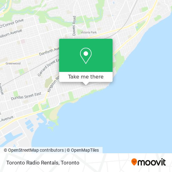 Toronto Radio Rentals plan