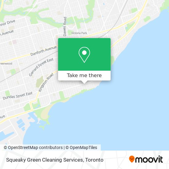 Squeaky Green Cleaning Services map