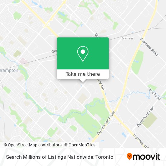 Search Millions of Listings Nationwide map