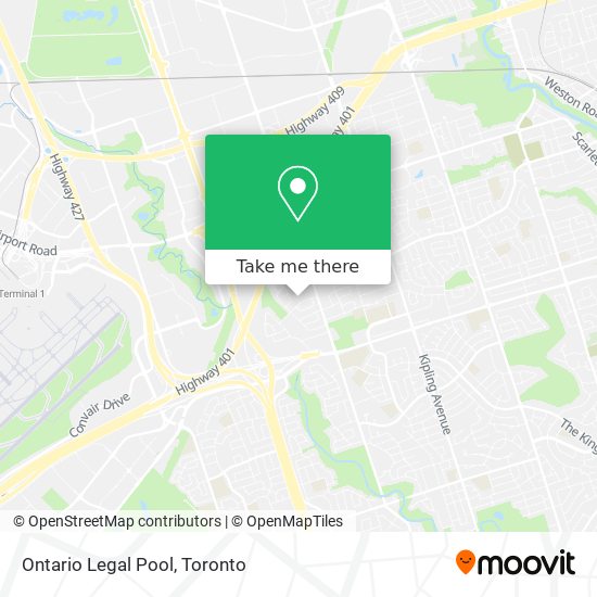 Ontario Legal Pool map