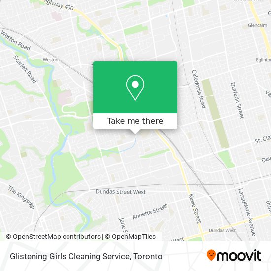 Glistening Girls Cleaning Service map