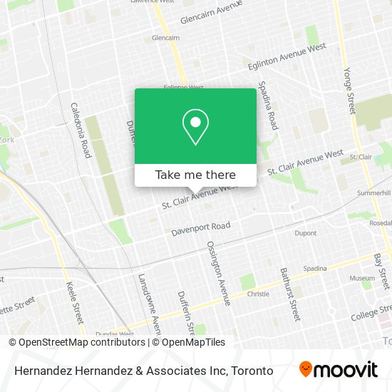 Hernandez Hernandez & Associates Inc map