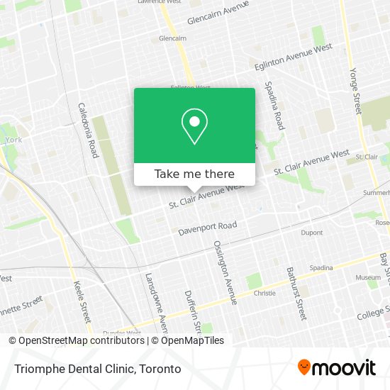 Triomphe Dental Clinic plan