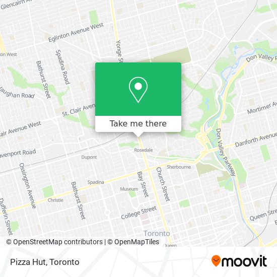 Pizza Hut map