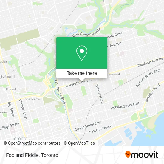 Fox and Fiddle map