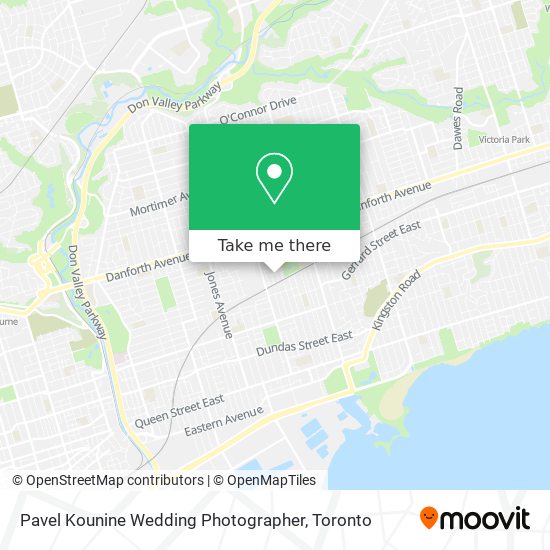 Pavel Kounine Wedding Photographer map