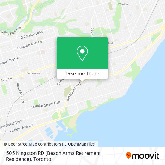 505 Kingston RD (Beach Arms Retirement Residence) plan