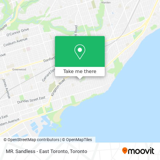 MR. Sandless - East Toronto plan