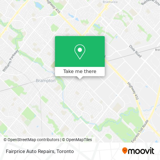 Fairprice Auto Repairs map