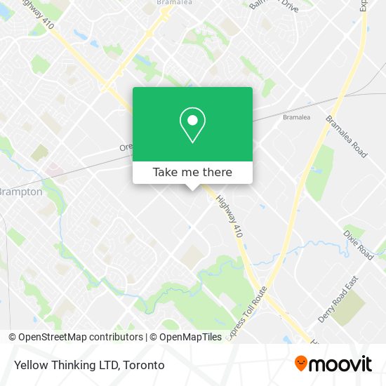 Yellow Thinking LTD map