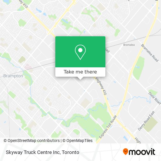 Skyway Truck Centre Inc map