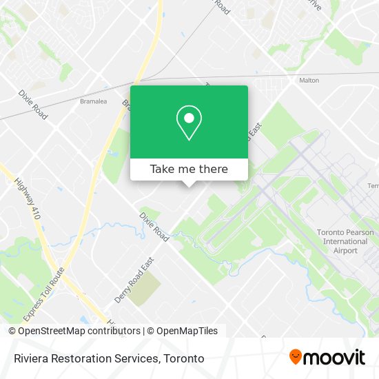 Riviera Restoration Services map