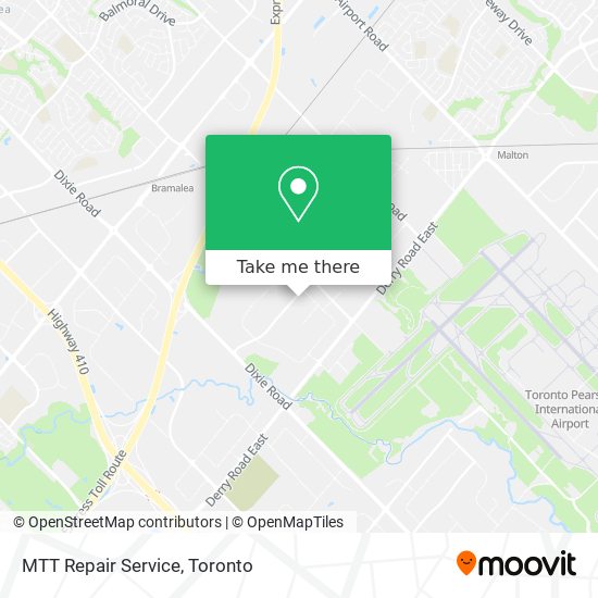 MTT Repair Service map