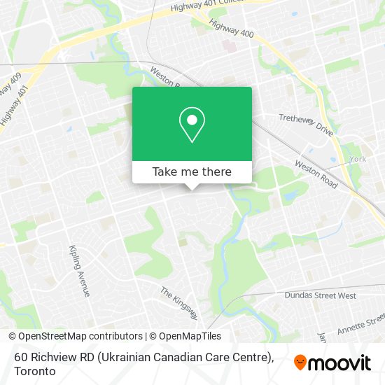 60 Richview RD (Ukrainian Canadian Care Centre) plan