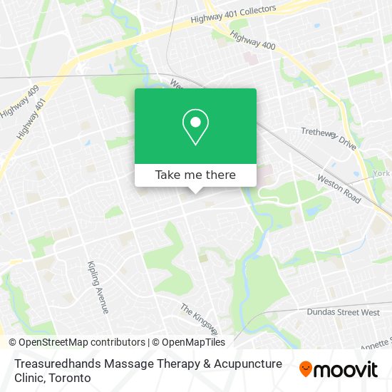 Treasuredhands Massage Therapy & Acupuncture Clinic plan