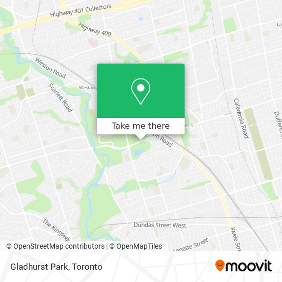 Gladhurst Park map