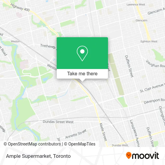 Ample Supermarket map