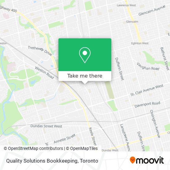 Quality Solutions Bookkeeping map