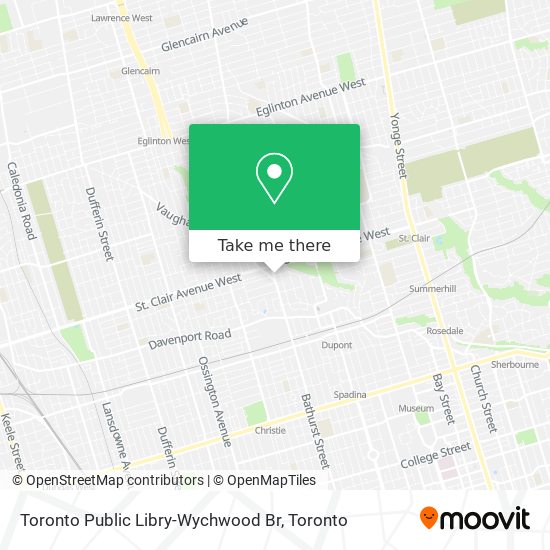 Toronto Public Libry-Wychwood Br plan