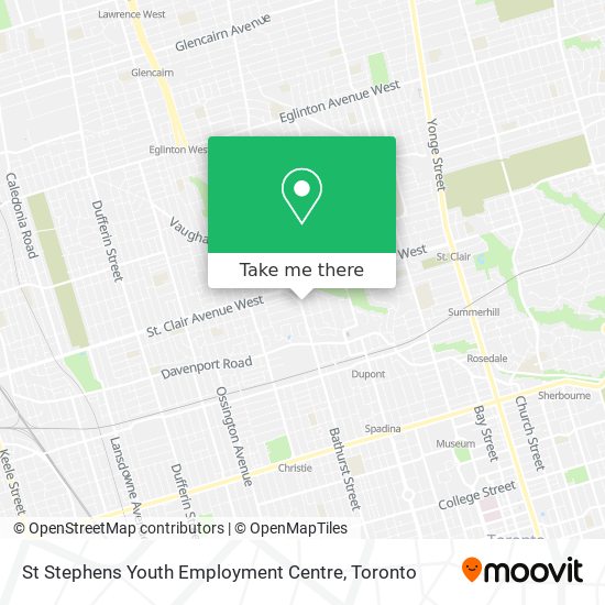 St Stephens Youth Employment Centre plan