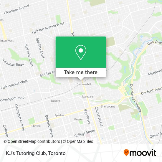 KJ's Tutoring Club map