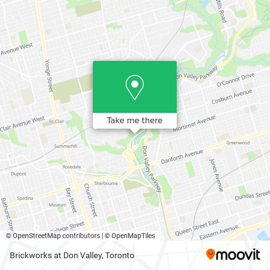 Brickworks at Don Valley map
