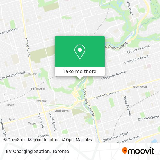 EV Charging Station map