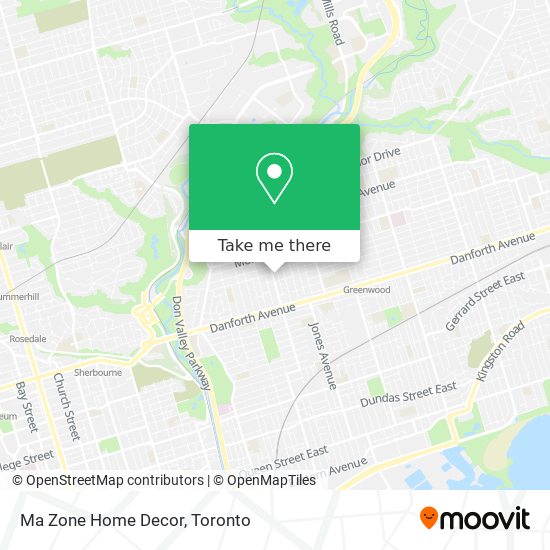 Ma Zone Home Decor map